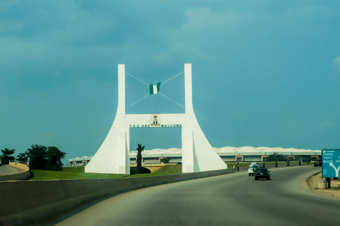 Entrance to Abuja, Nigeria